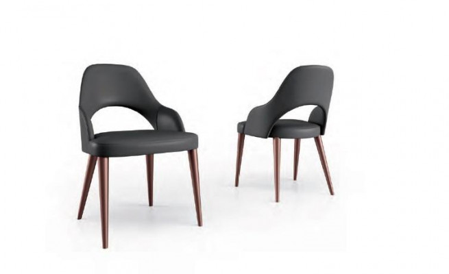 Stull Luxus Iesszëmmerstull Bizzotto Designer Miwwelen Stullen Ariichtung Holz Nei