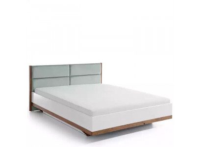 Bett Modern Stil Duebelbetter Luxus Design Schlofzëmmer Miwwelen Holzbett