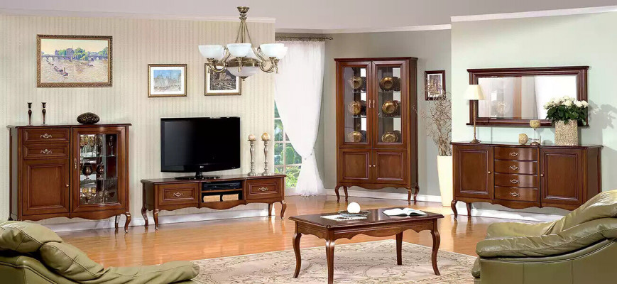 TV-Stänner Wunnzëmmer Luxus Lowboard RTV Fernseherstänner Kommode Säitendëscher