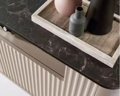 Luxus Kommode Schaf Wohnzimmer Holzdéif Sideboard Miwwel Kommode Anrichte