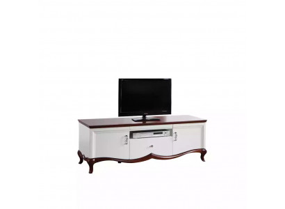 RTV Lowboard TV-Ständer Sideboard Holz Luxus wäiss Wunnzëmmer Schaf