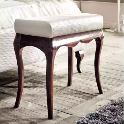 Hocker Designer Luxus Polster Bank Sëtz Relax Antik Stil Schlofzëmmer Nei