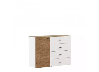 Modern Kommode Luxus Säitendësch Design Schlofzëmmer wäiss Holzmoublen