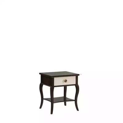 Nuechtstëppel Holz Dësch Schlofkummer Design Säitentëppel antik Stil Nei