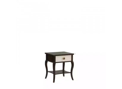 Nuechtstëppel Holz Dësch Schlofkummer Design Säitentëppel antik Stil Nei