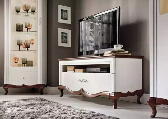 TV-Stänner RTV-Lowboard Sideboard Holz Modern Wunnzëmmer Miwwelen