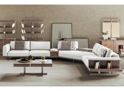 Stoffcanapé Eckcanapé L-Form Canapé Stoff Canapéen Gro Modern Miwwelen Canapéen