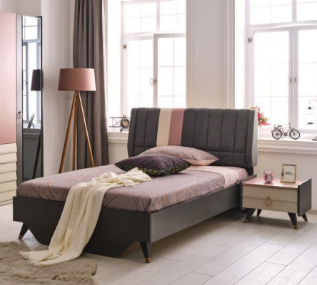 Luxus Schlofkummer Nuetsdësch Better Bett Komplett Set Design Ariichtung