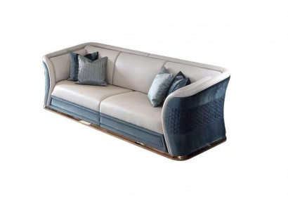 Konschtléder Canapéen Wunnlandschaft Garnitur Design Modern Canapéen Canapé 3 Sëtzer