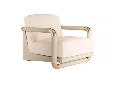 Stylvoll Sesselen Beige Sesselen Fernseh Canapé 1 Sëtz Sofa Textil Stoff
