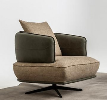 Luxus Sofagarnitur Sofa 3 Sëtzer Fotell Stoff Modern Méifaarweg Modern Set nei