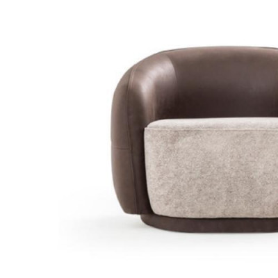 Luxus Sëtz Relax Fauteuil Design Couch Canapé Sëtz Stoff Lounge Club Polster Nei