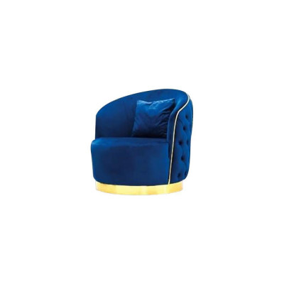 Blo Chesterfield Fauteuil Wunnzëmmer Rondfauteuil Designer Eenzëtzeger. xlmoebel.lu