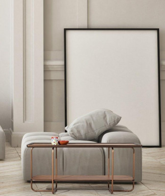 Stilvollen Konsolendësch Design Holz Luxus Dësch fir Wunnzëmmer Edelstol