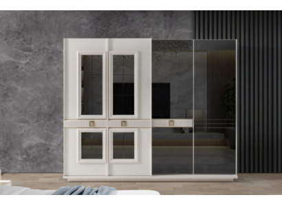 Robusten wäisse Kleederschaf Schlofschraum Designer Schaf Glasschaf