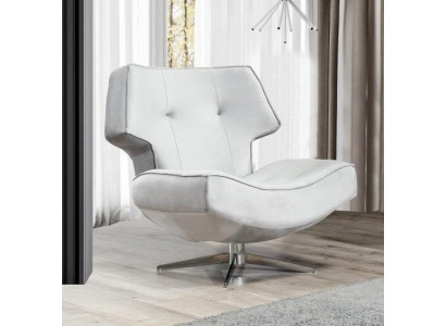 Sëtz Still Wäiss Modern Luxus Design Wunnzëmmer 1-Sëtz Textil Material