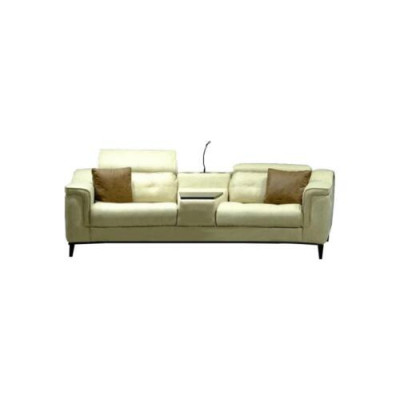 Beige Zwee-Sëtzer Designer Sofa 2-Sëtzer Wunnzëmmer Luxuriéis Sëtzméibel
