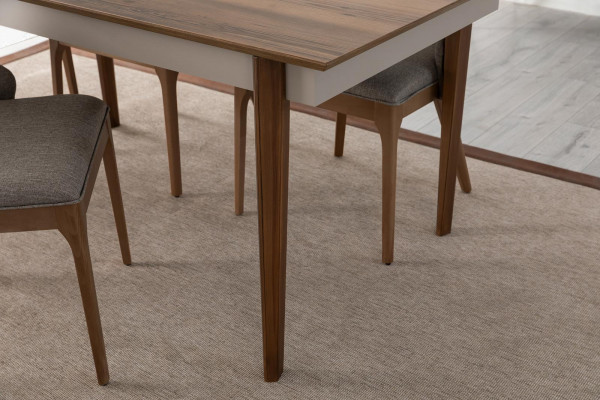 Exklusiv Iesszëmmergrupp Luxus Iesszëmmer Set Designer Dësch Spigel Still