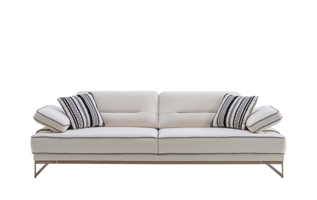 Stilvoll Wunnzëmmer Sëtzgrupp Polster 2x Dräisëtzer Sofaen Fauteuil