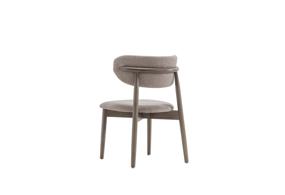 Luxuriéis Iesszëmmer Set Wäissen Iessdësch 4x Textilstill Robust Miwwelen