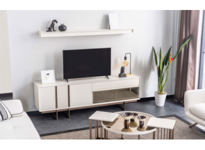 Stilvoll Televisiounsmiwwel Designer TV-Lowboard Modern Regaler Robust Miwwelstécker
