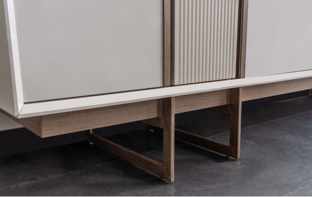 Stilvoll Televisiounsmiwwel Designer TV-Lowboard Modern Regaler Robust Miwwelstécker