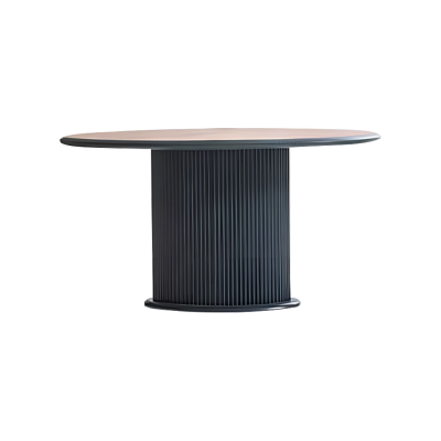 Modern Iessgrupp Komplett Iesszëmmer Iessdësch Still 3 Stéck Braun