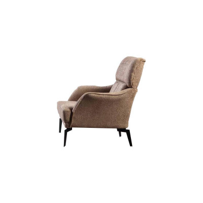 Beige Wunnzëmmer Set Luxus 3x Sofas Stilvollen Gepolsteren Sëtz 3tlg.