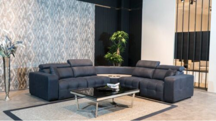 Eckcouch L Form Liederécouchen Grouss Couch Gro Couch Wunnzëmmer Design