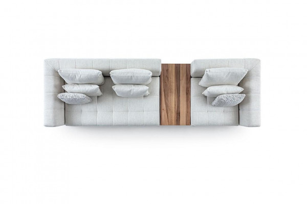 Wäissen Véiersëtzer Modern Polstersofa Wunnzëmmer Designer Canapé Nei