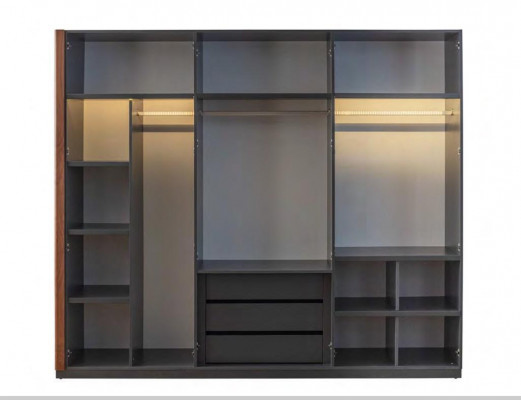 Schlofkummer Kleederschaf Luxus Glasschaf Stilvoll Ariichtung