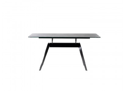 Iesszëmmer Luxus Iessdësch Neien Dësch Modern Design Miwwelen Metallesch Ariichtung