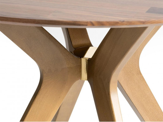 Iesszëmmer Modern Holz Iessdësch Luxus Design Miwwelen Nei Ariichtung