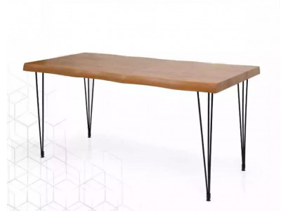 Iesszëmmer Iessdësch Luxus Miwwelen Holz Kichendësch nei brong Dësch modern