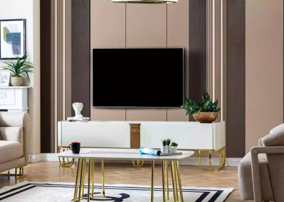 Luxe TV Ständer Schaf Cabinet Kommode Lowboard TV Schaf Sideboard nei