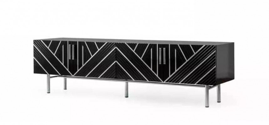 Fernsehständer Sideboard Wohnzimmer modern Holzdesign Möbel RTV Lowboard