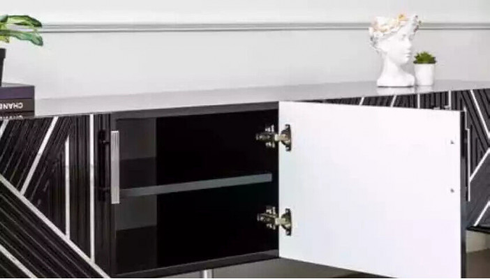 Fernsehständer Sideboard Wohnzimmer modern Holzdesign Möbel RTV Lowboard