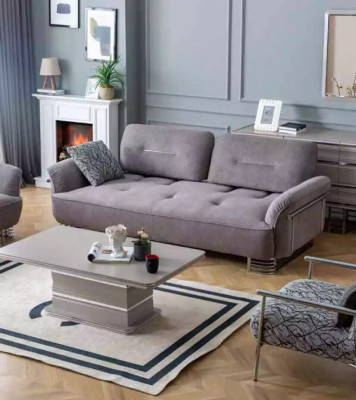 Ensemble vu Sofagarnituren 3+3+1 Sëtzer Wunnzëmmer Set Modern Set Nei Luxus Miwwelen