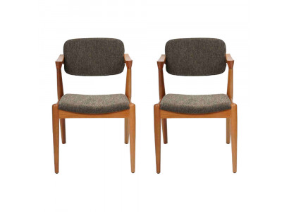 Luxus Iesszëmmermiwwelen Designer Griis 2x Stull Nei Ariichtung Modern Stull