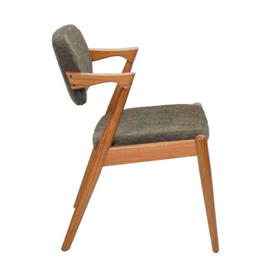 Luxus Iesszëmmermiwwelen Designer Griis 2x Stull Nei Ariichtung Modern Stull