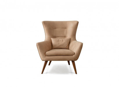 Wunnzëmmer Fauteuil beige Design Canapé Luxus Neit Relax Lounge Polster