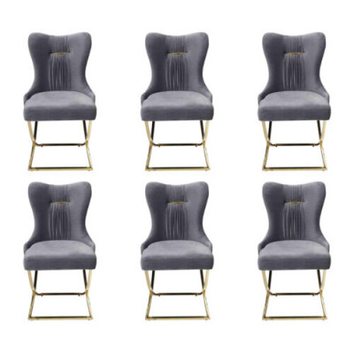 Stilvoll Iesszëmmer 6x Still Luxus Fauteuil Stull gro Fauteuil Wunnzëmmer Miwwelen nei