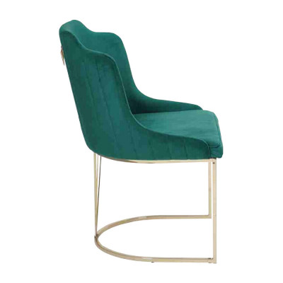 Designer grénge Iesszëmmerstull 4x Still Luxus Eensäizer Moderne Iesszëmmer.