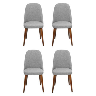 Stull Designer 4x Still Houtstull Iesszëmmerstull Luxus Holz Nei Miwwelen Nei
