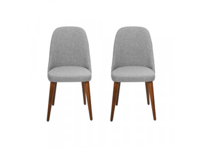 Stull Designer Holsstull Iesszëmmerstull Luxus Holz Neit Miwwel 2x Still Neit
