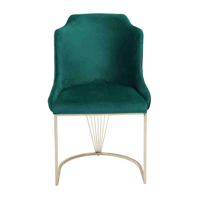 Designer gréngen Iesszëmmerstull Luxus Einsitzer Modern Iesszëmmer Miwwelen