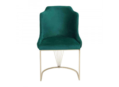 Designer gréngen Iesszëmmerstull Luxus Einsitzer Modern Iesszëmmer Miwwelen