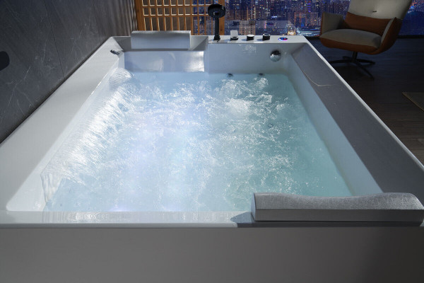 Whirlpool Buedbidden Zëmmer Bidden Waasserstrale Massage-Düsen
