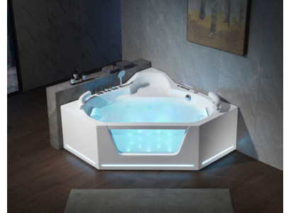 Eckbad Bad Whirlpool Spa Indoor Badewanne Whirlpool Wannen