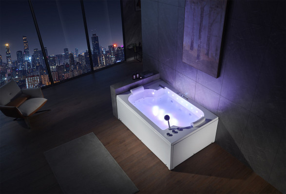 Whirlpool  Buedbidden Wanne Buedzëmmer Wannen Massage Spruddel